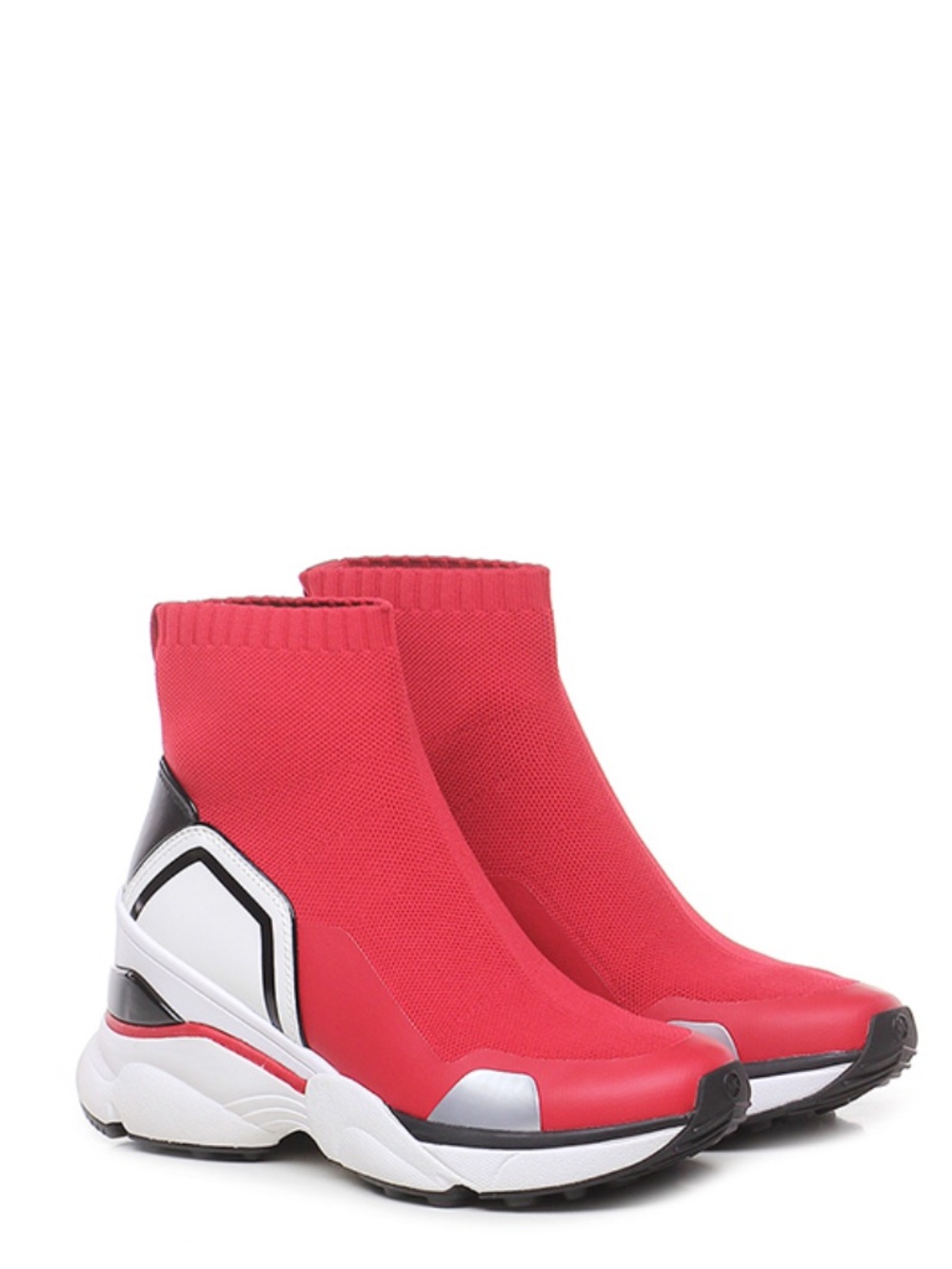 NEW MICHAEL Michael Kors Skyler Wedge Trainers Size 7